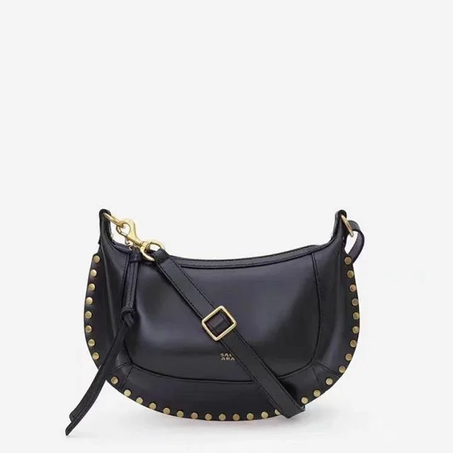 Sabe Aran Shoulder Bags Studded Half-Moon Bag product detail image 9