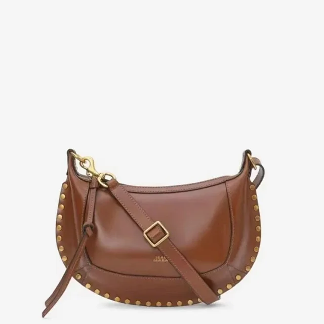 Sabe Aran Shoulder Bags Studded Half-Moon Bag product detail image 8