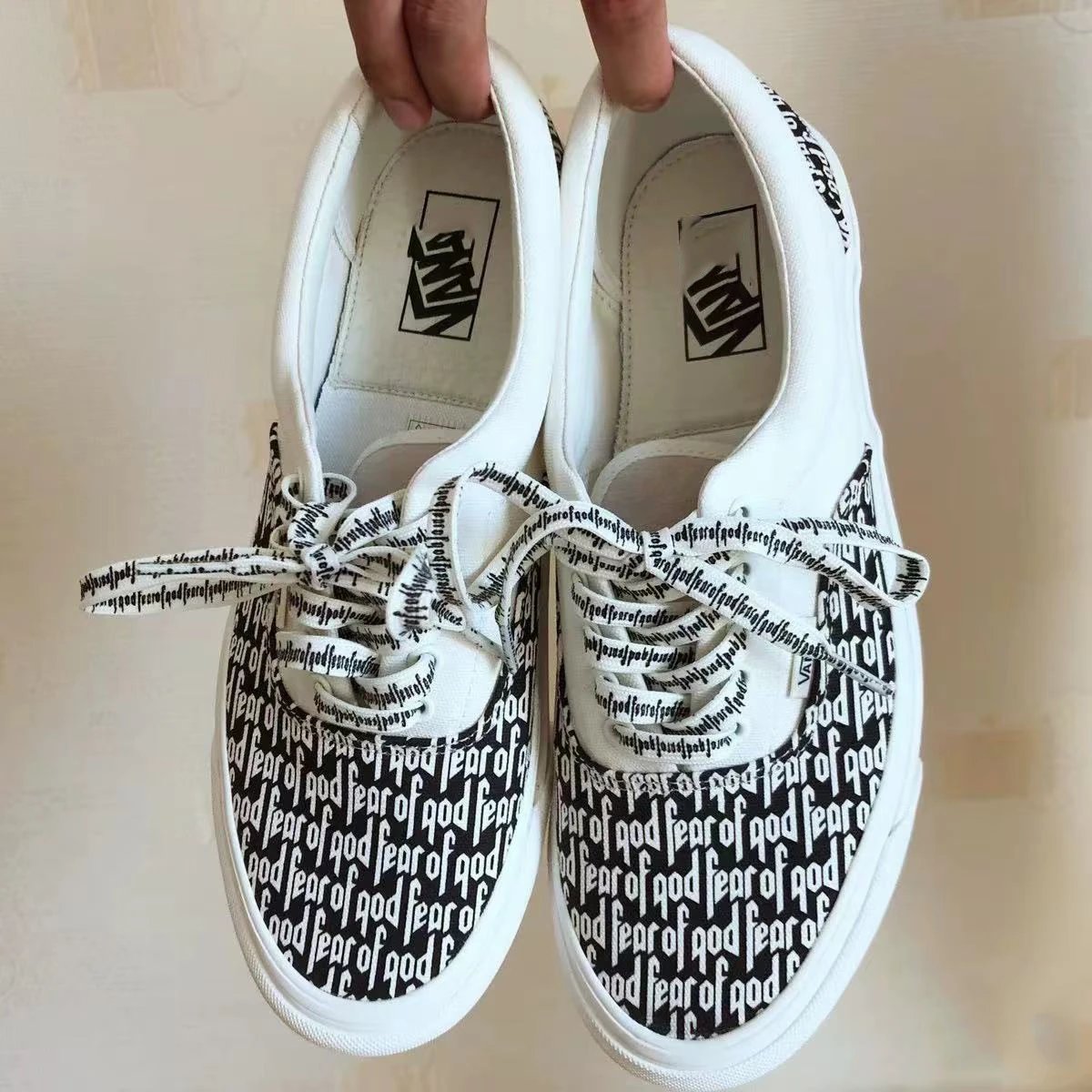 Vans Sneakers Fear of God Logo Print Low-Top Canvas product image