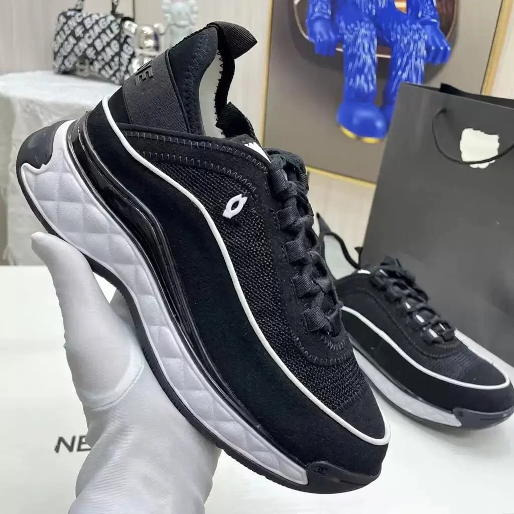 Chanel Sneakers Lace-Up Platform image 6