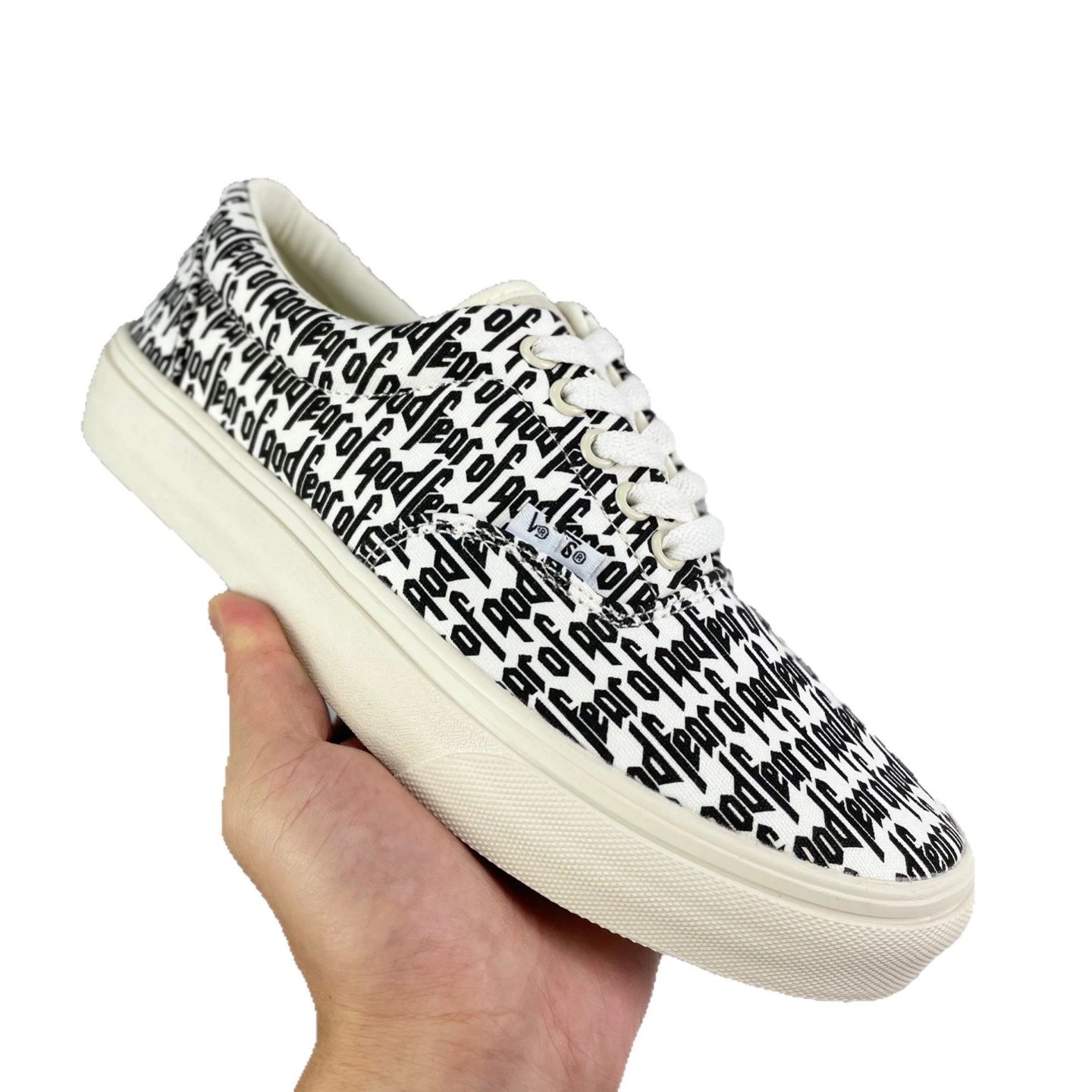 Vans Sneakers Fear of God Logo Print Low-Top Canvas image 5