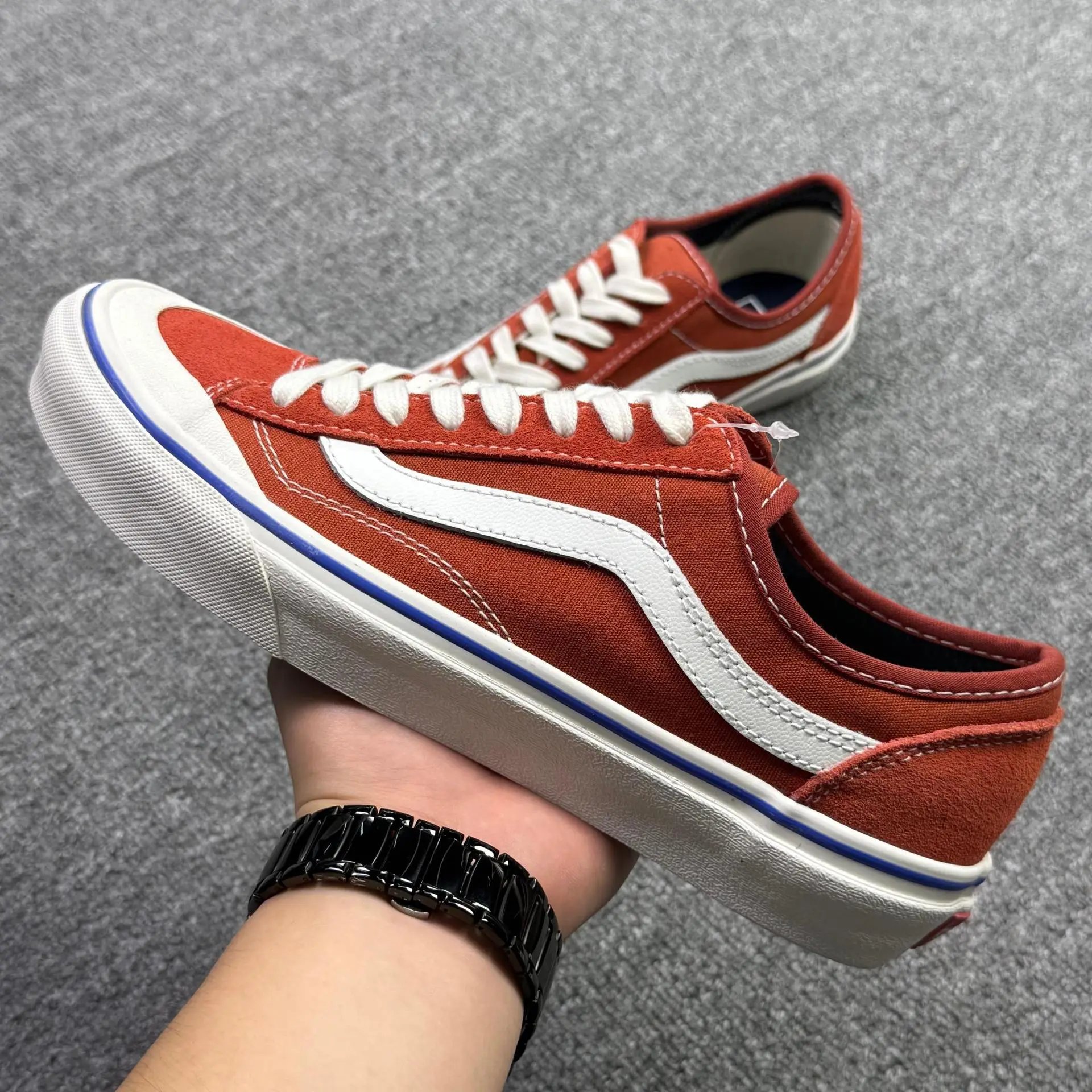 Vans Sneakers Fear of God Logo Print Low-Top Canvas — 12