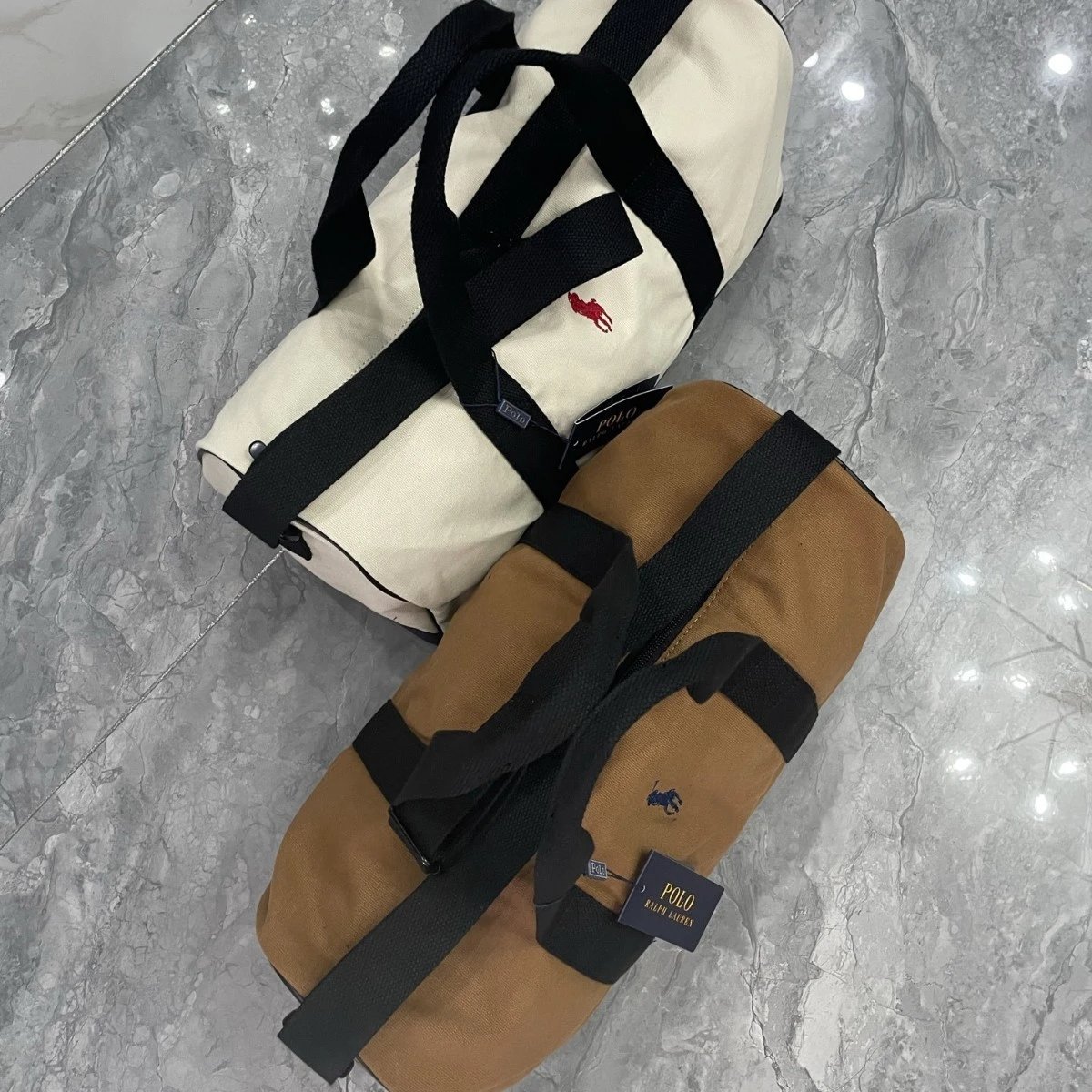 Polo Ralph Lauren Travel Bags Canvas duffel bag with shoulder strap image 2