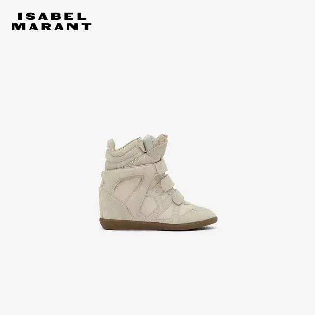 Isabel Marant Sneakers Bekett Hidden-Wedge High-Top with Hook-and-Loop Straps product detail image 8