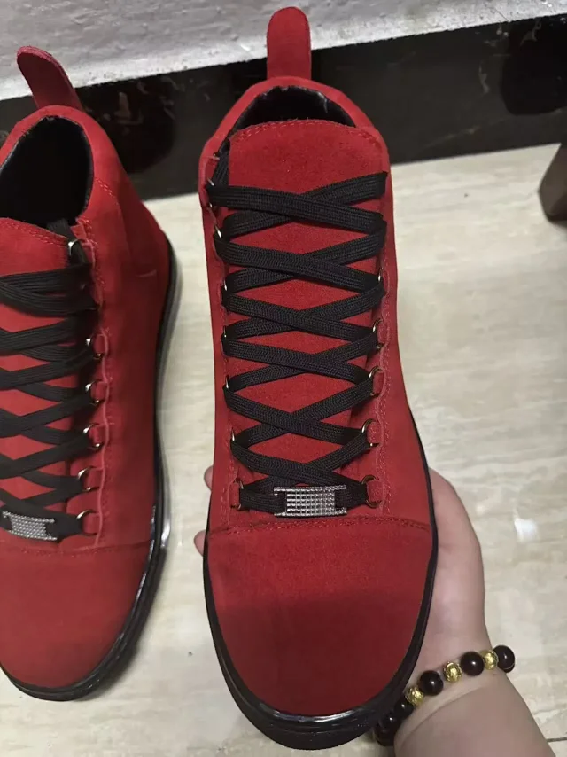 Unbranded Sneakers High-Top Lace-Up with Metal Eyelets product detail image 1