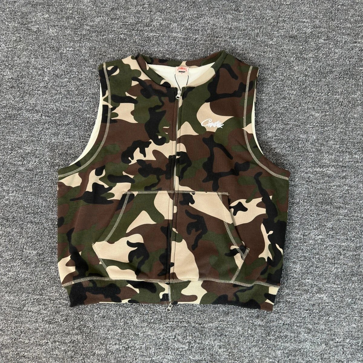 Corteiz Shorts Alcatraz logo print — 738 Camouflage (plus velvet) blockbuster