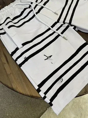 Unbranded Shorts Striped drawstring cargo product detail image 8