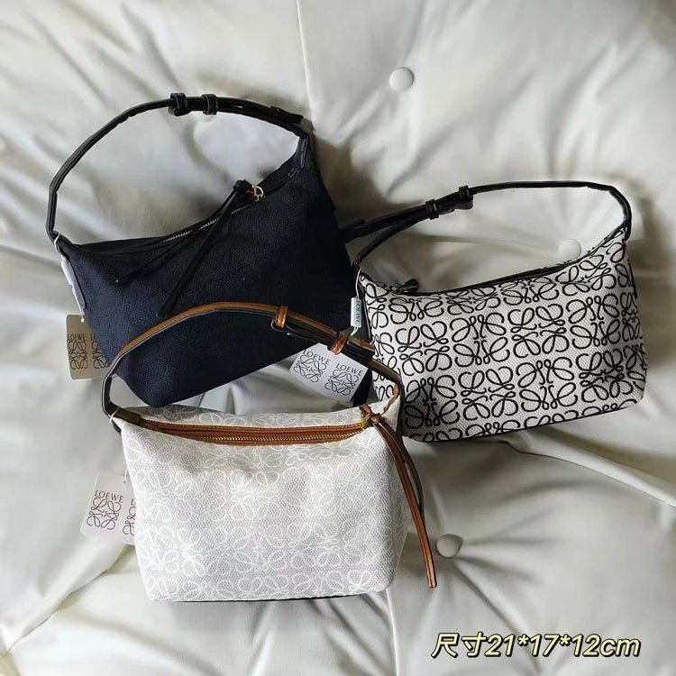 Loewe Shoulder Bags Anagram jacquard zip-top bag image 1