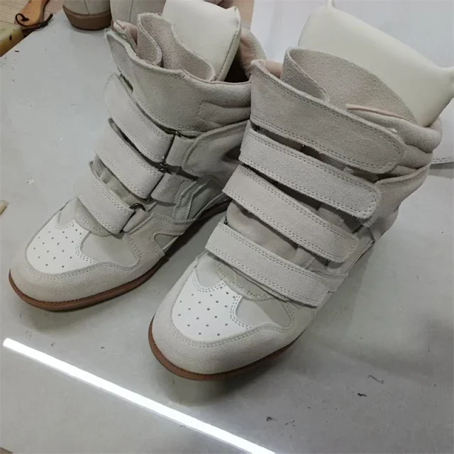 Isabel Marant Sneakers Bekett Hidden-Wedge High-Top Strap product detail image 27