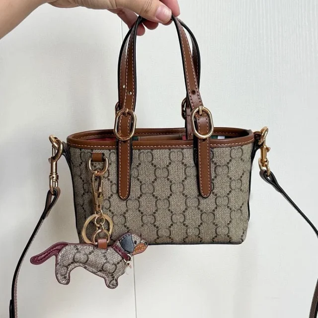 Gucci Handbags 85491 mini monogram handbag with detachable shoulder strap product detail image 2