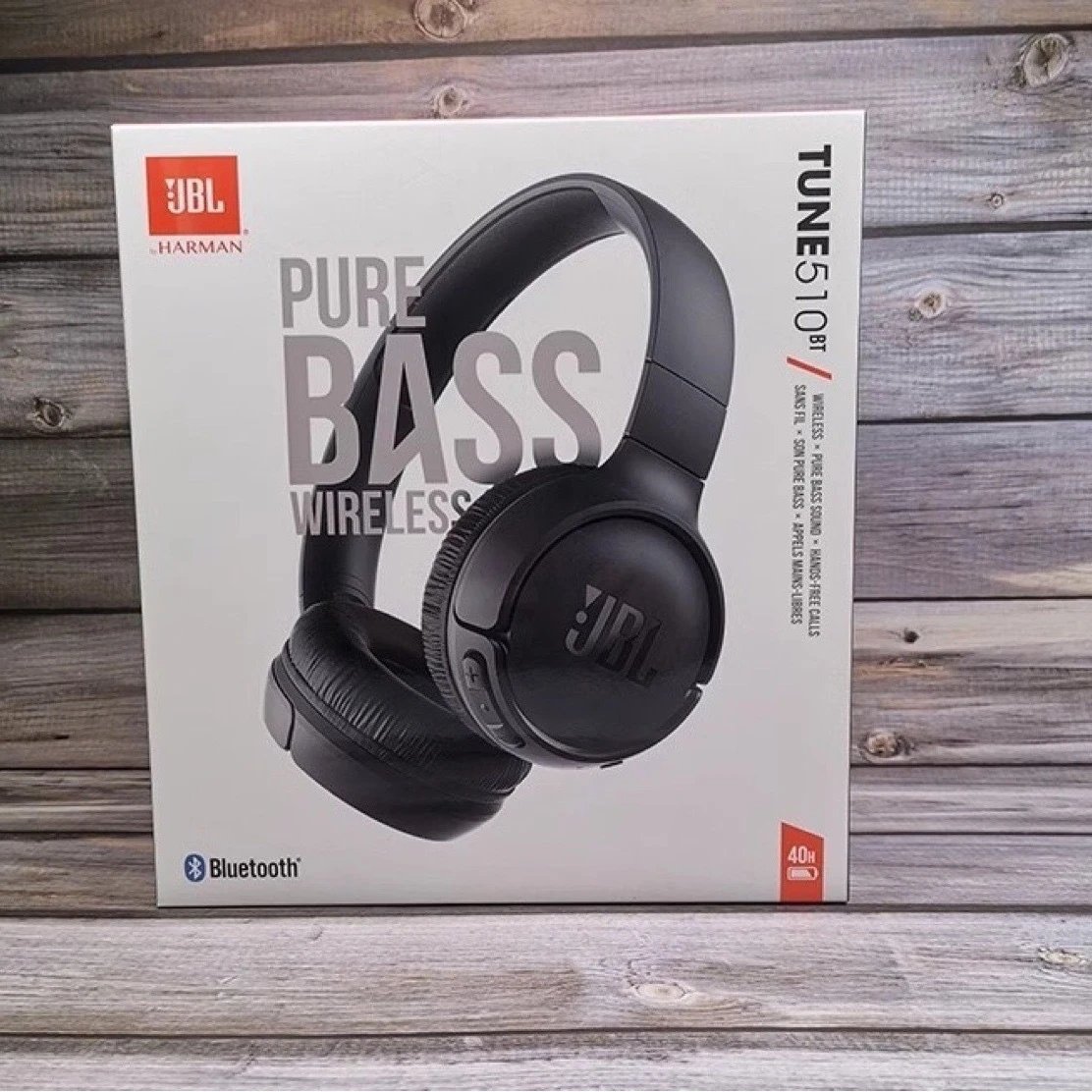 JBL Headphones TUNE 510BT wireless on-ear image 4