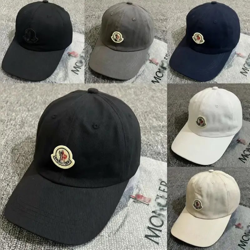 Moncler Hats Logo Patch Baseball Cap product image