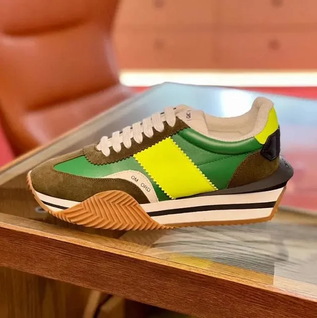 Unbranded Sneakers Low-top lace-up with striped platform soles product detail image 12