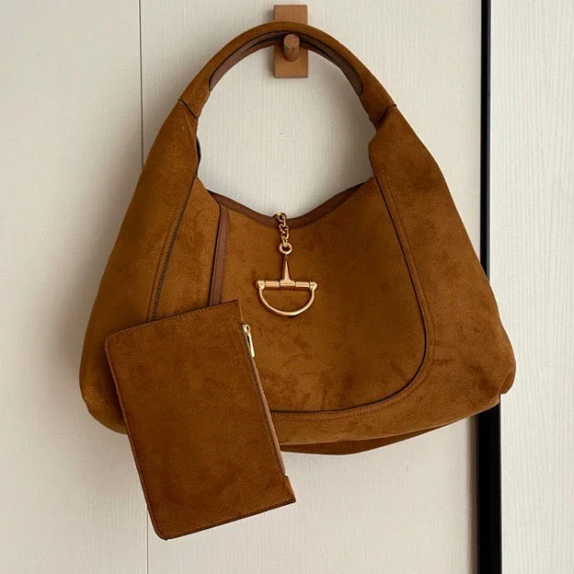 Unbranded Shoulder Bags 837466 horsebit-hardware hobo bag product detail image 12