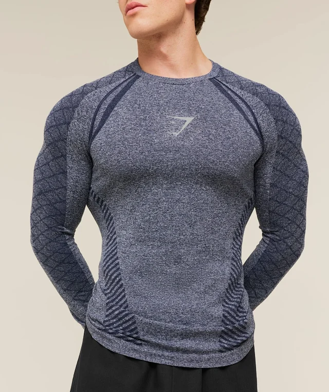 Gymshark Shirts Vital Seamless Long Sleeve T-Shirt product detail image 24