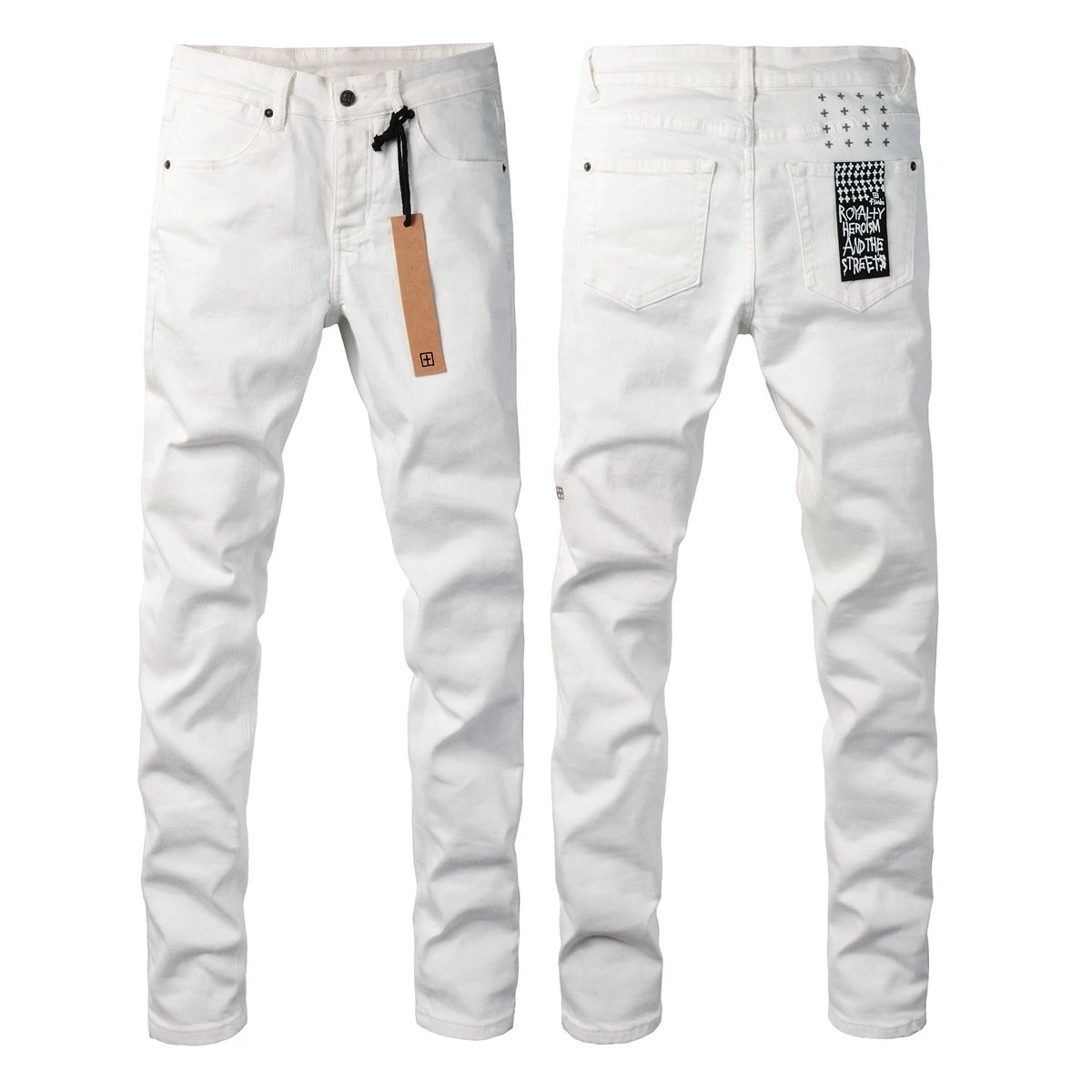 Unbranded Jeans Distressed slim-fit — 3026