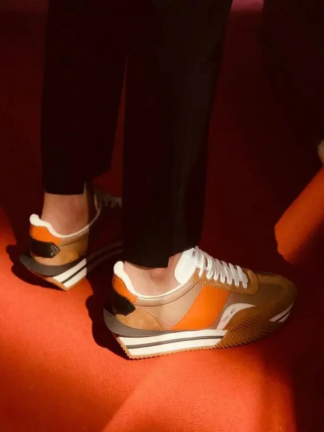 Unbranded Sneakers Low-top lace-up with striped platform soles product detail image 22