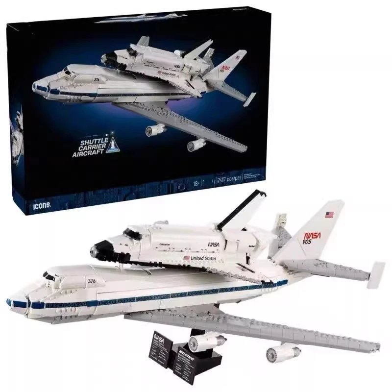 Unbranded Uncategorized Concorde Aircraft Building Block Set, 2083 Pieces — Perfect Edition-Space Transport