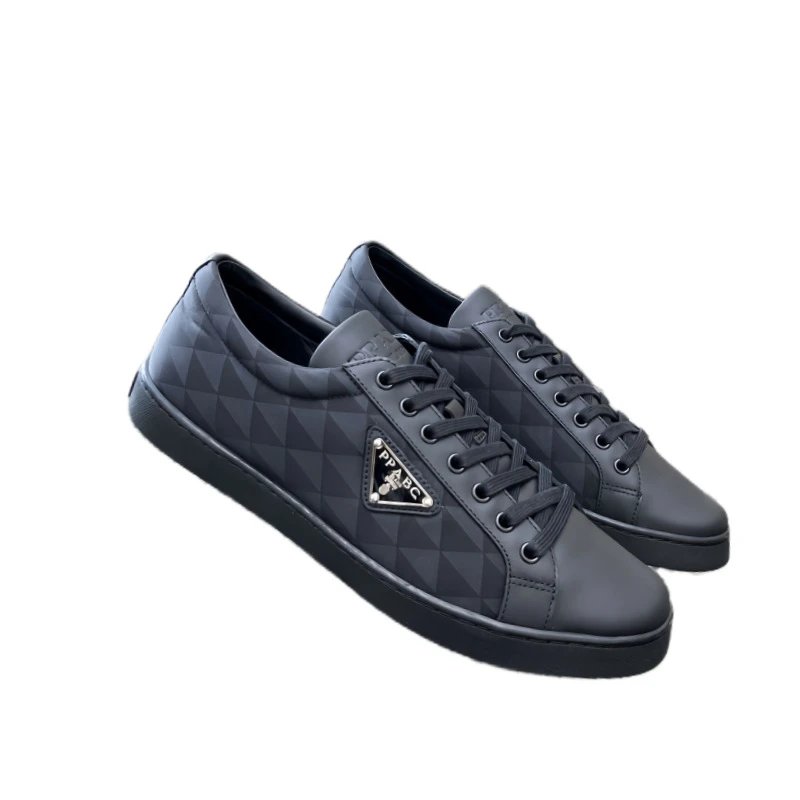 PPABC Sneakers Low-Top Lace-Up Triangle-Pattern image 5