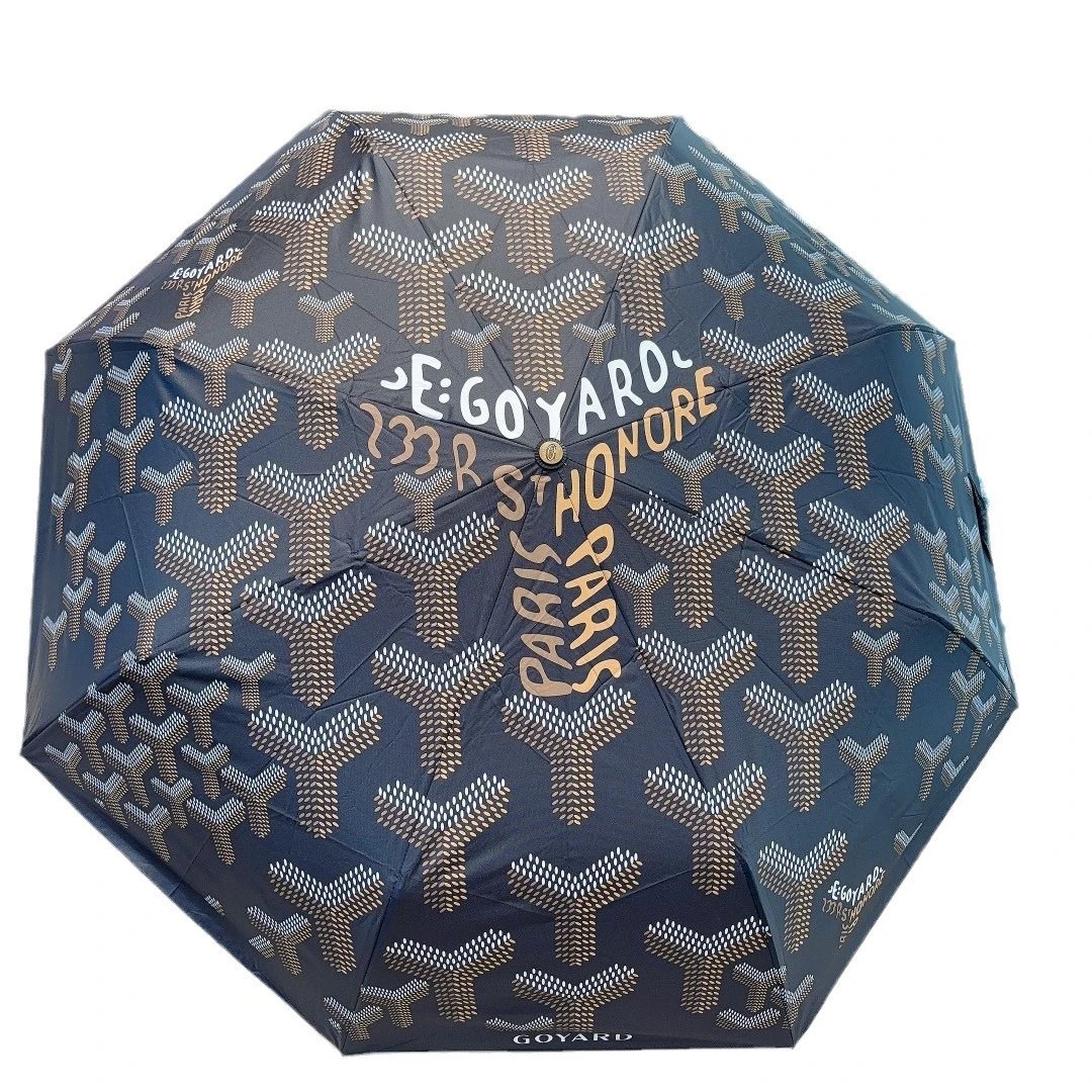 Goyard Uncategorized Folding Umbrella with Goyardine Pattern image 5