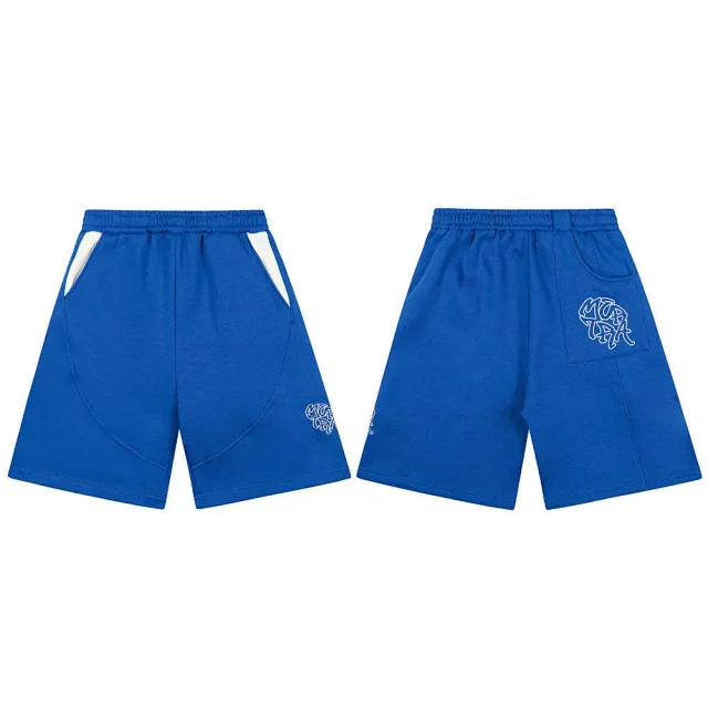 Mertra Shorts Contrast-Trim Embroidered Logo product detail image 13
