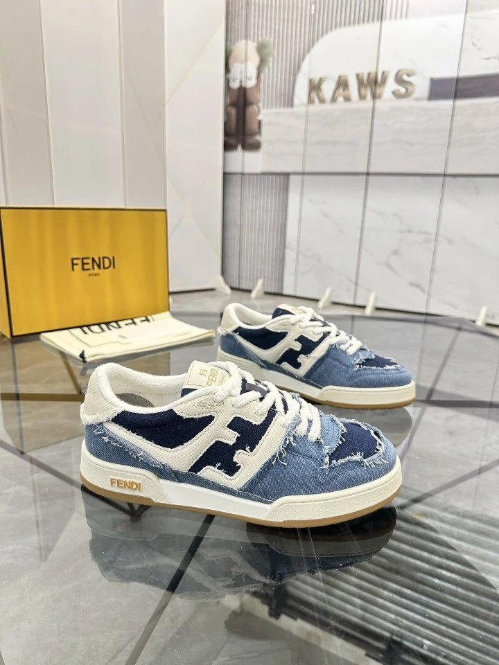 Fendi Sneakers Low-top FF monogram lace-up — Figure 6