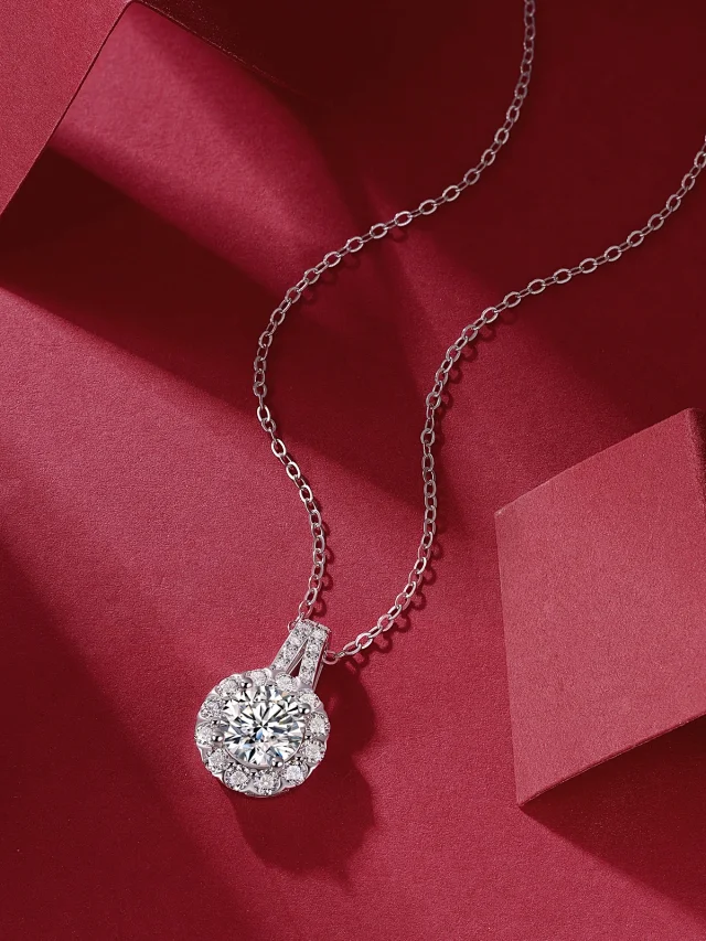 Unbranded Jewelry Moissanite Pendant Necklace product detail image 22