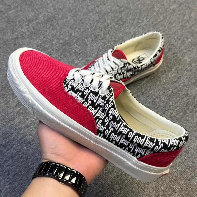 Vans Sneakers Fear of God Logo Print Low-Top Canvas — 4