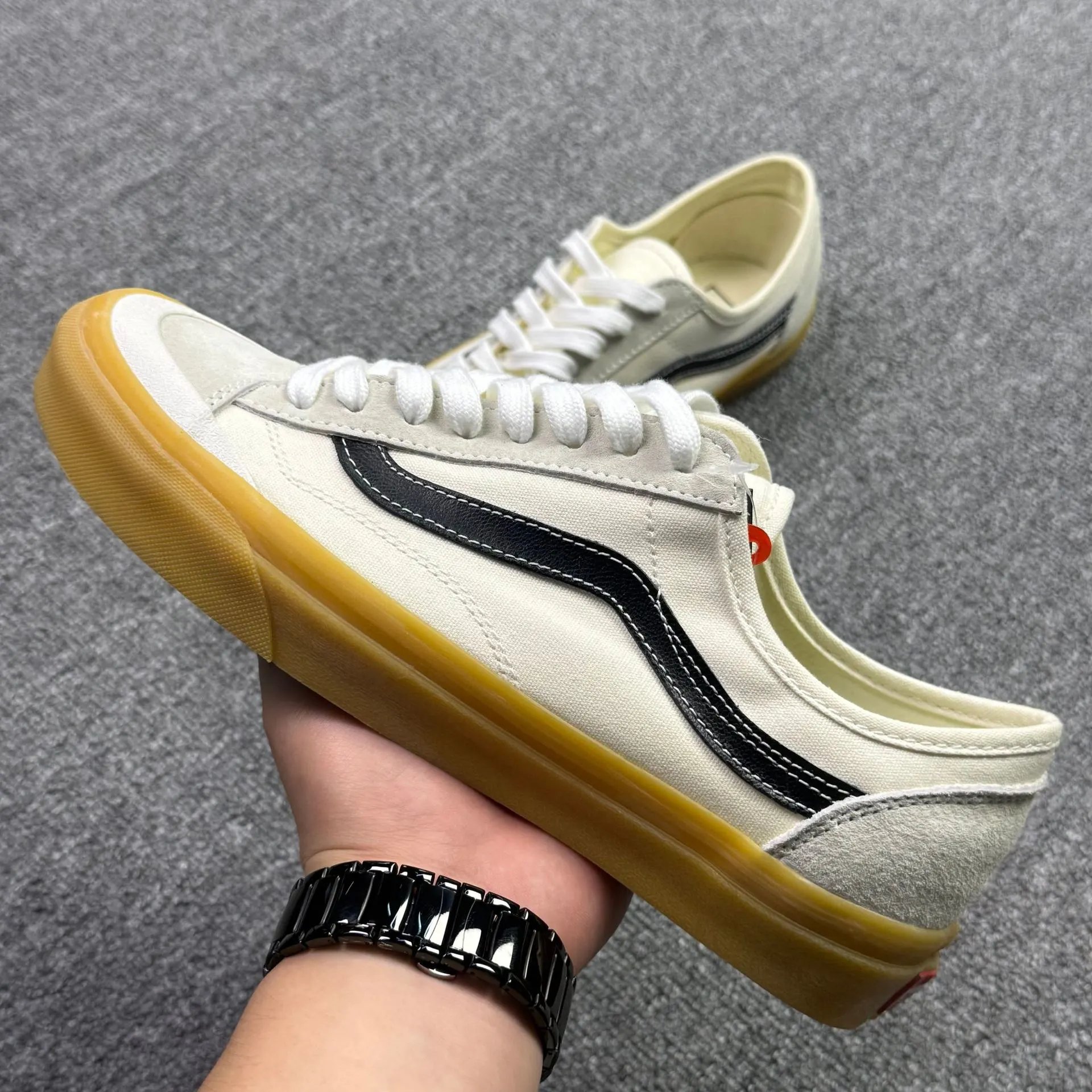 Vans Sneakers Fear of God Logo Print Low-Top Canvas — 11