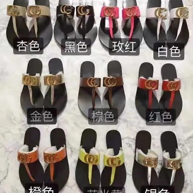 Gucci Sandals Flat thong with Double G hardware image 3