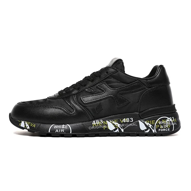 Premiata Sneakers Mick low-top graphic-sole product detail image 2