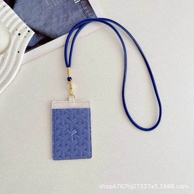 Goyard Wallets & Card Holders Chevron-print lanyard holder product detail image 14