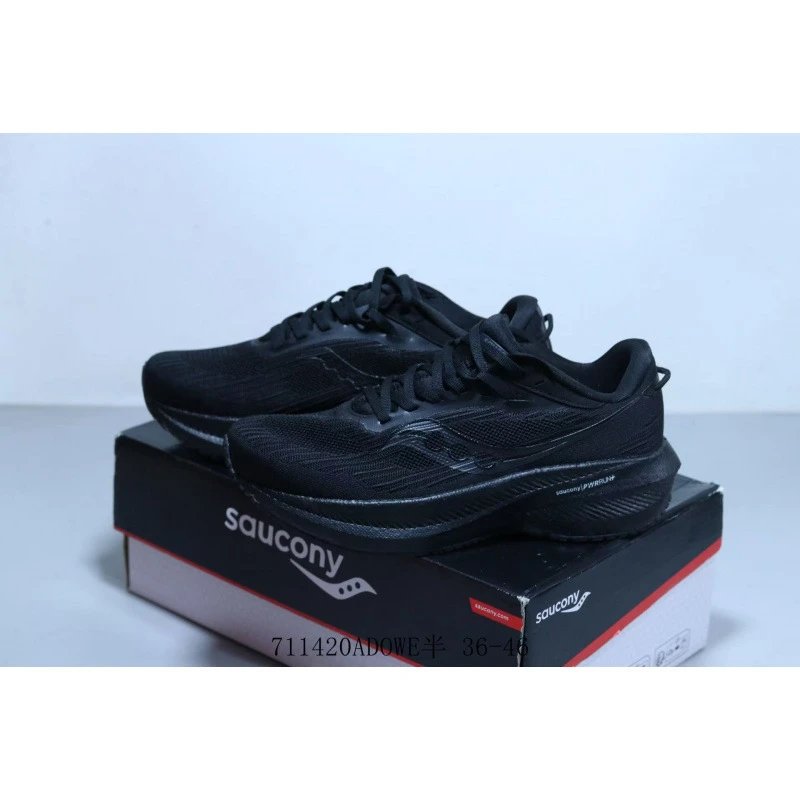 Saucony Sneakers Mesh lace-up running with cushioned sole — 2