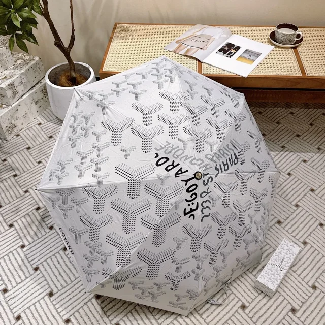 Goyard Uncategorized Folding Umbrella with Goyardine Pattern product detail image 18