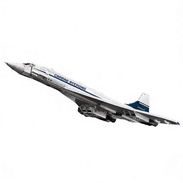 Unbranded Uncategorized Concorde Aircraft Building Block Set, 2083 Pieces product detail image 1