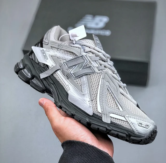 New Balance Sneakers 1906A distressed deconstructed design with ribbon laces product detail image 5