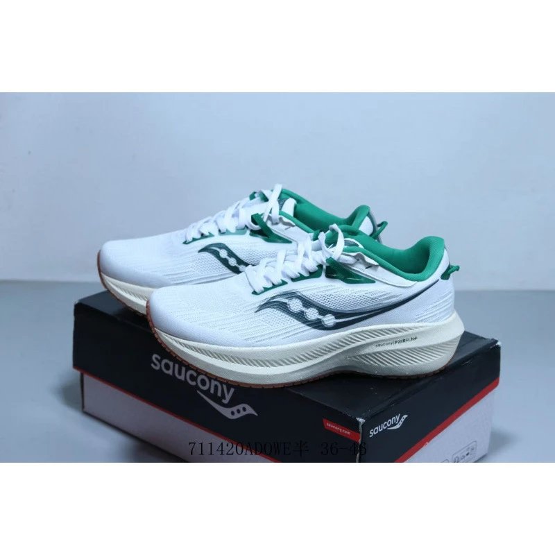 Saucony Sneakers Mesh lace-up running with cushioned sole — 8