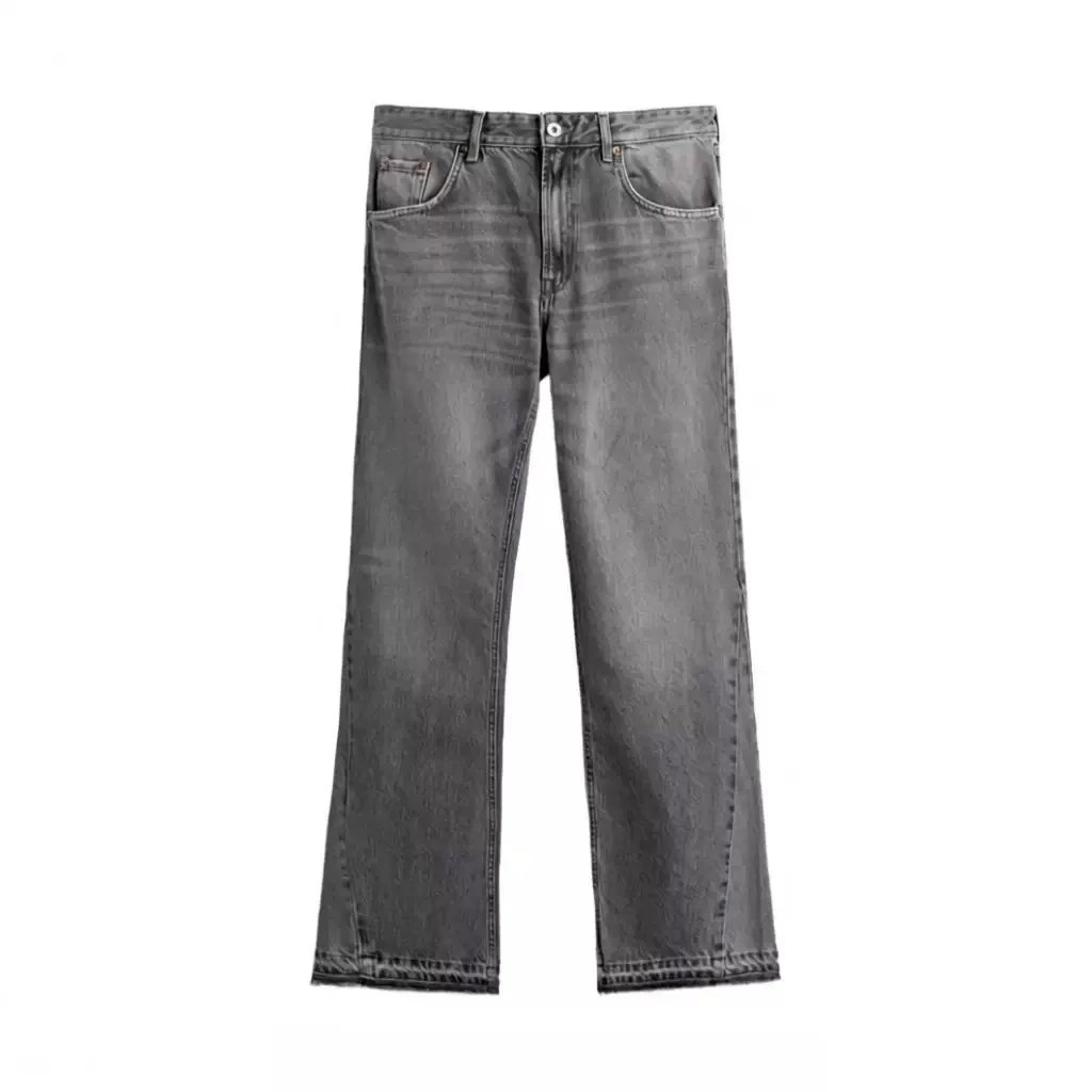 Unbranded Jeans Straight-leg with raw hems image 5