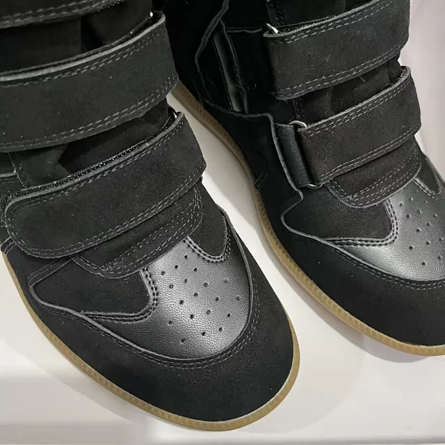 Isabel Marant Sneakers Bekett Hidden-Wedge High-Top with Hook-and-Loop Straps product detail image 23