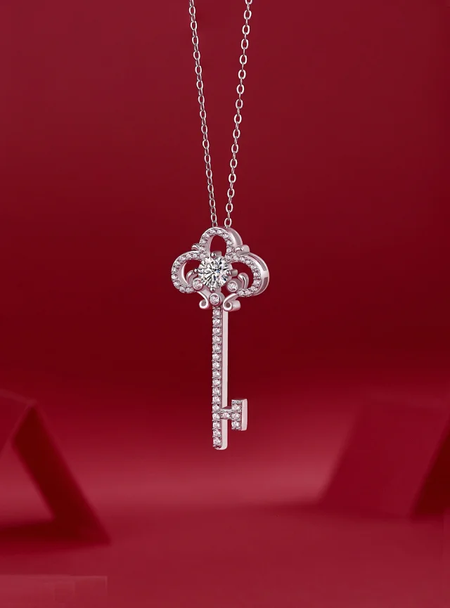 Unbranded Jewelry Moissanite Pendant Necklace product detail image 17