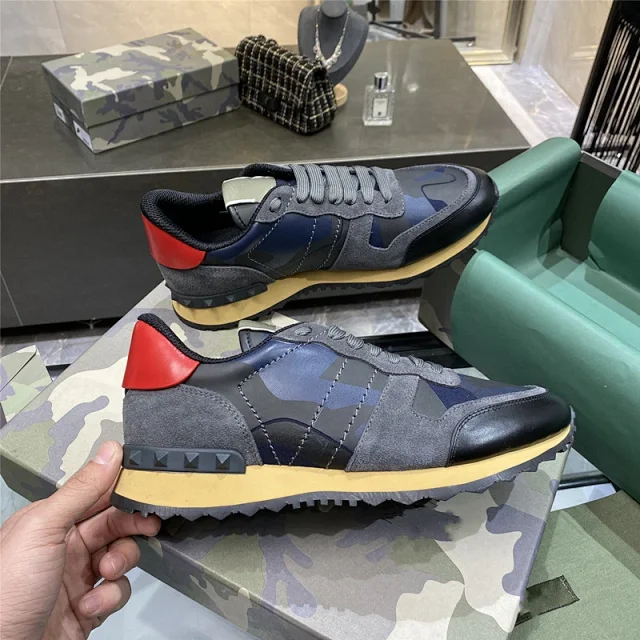 Unbranded Sneakers Low-Top Camouflage Studded product detail image 3
