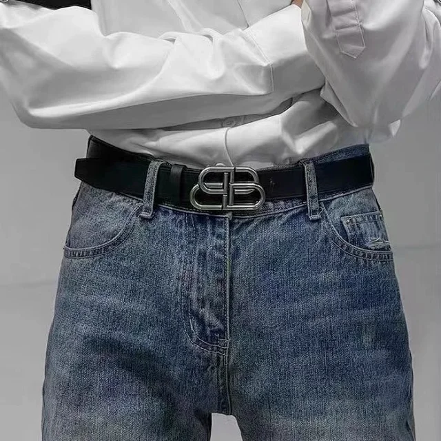 Balenciaga Belts Double-B Buckle product detail image 13