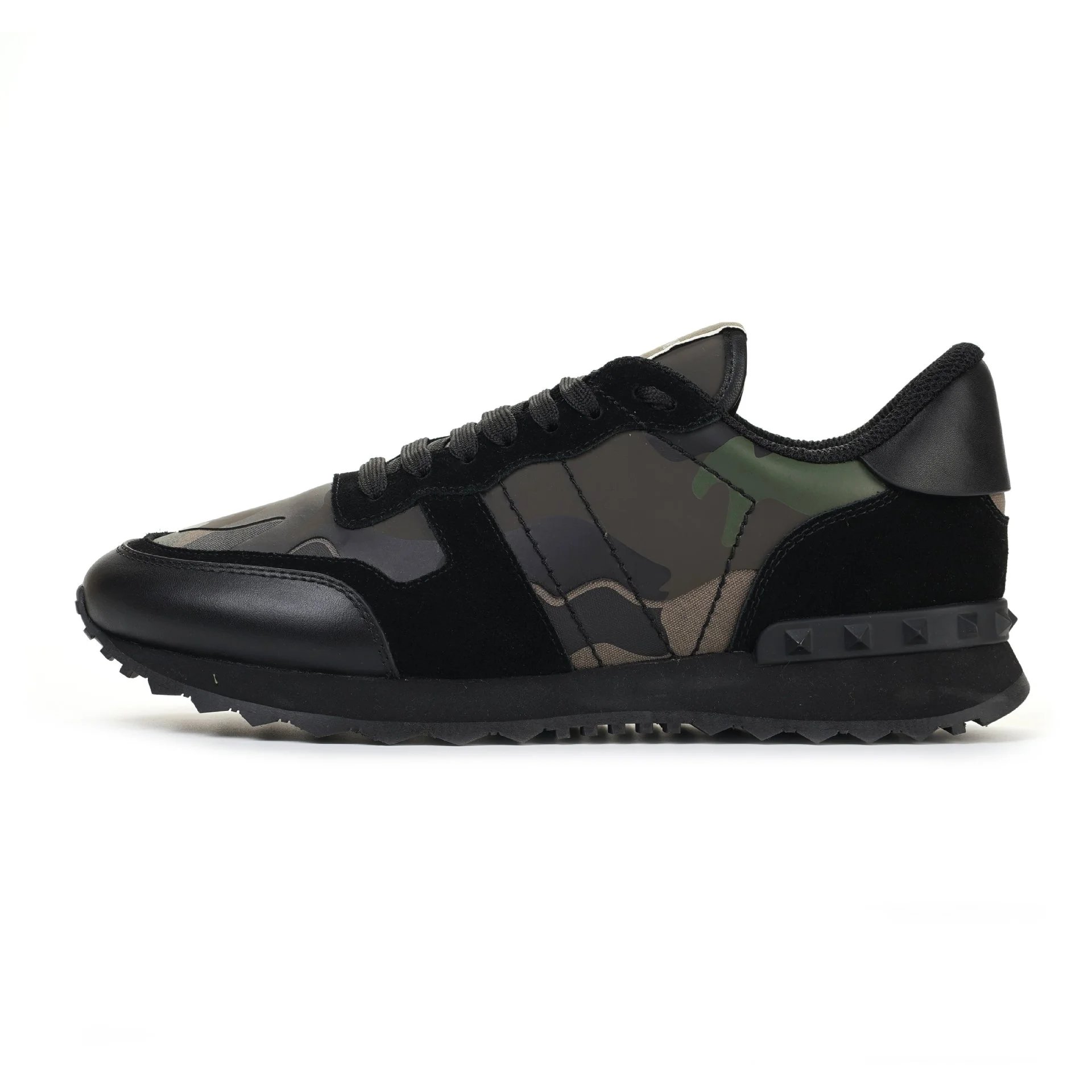Unbranded Sneakers Low-Top Camouflage Studded — 30