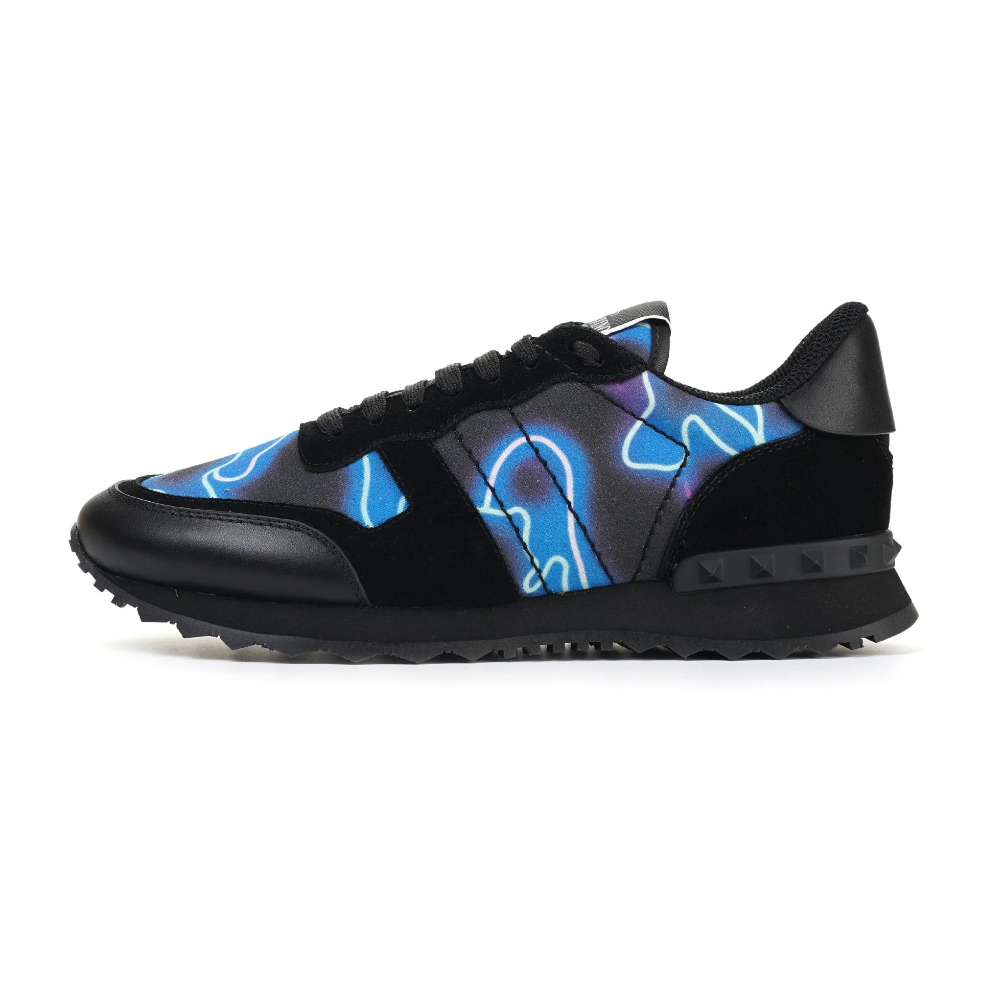 Unbranded Sneakers Low-Top Camouflage Studded — 35