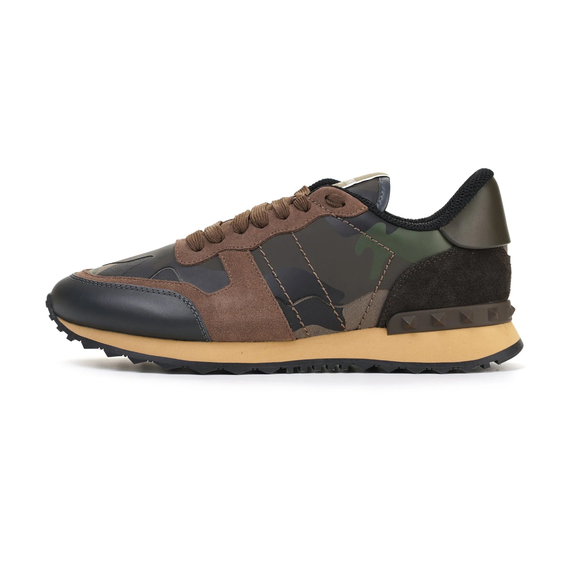 Unbranded Sneakers Low-Top Camouflage Studded — 38