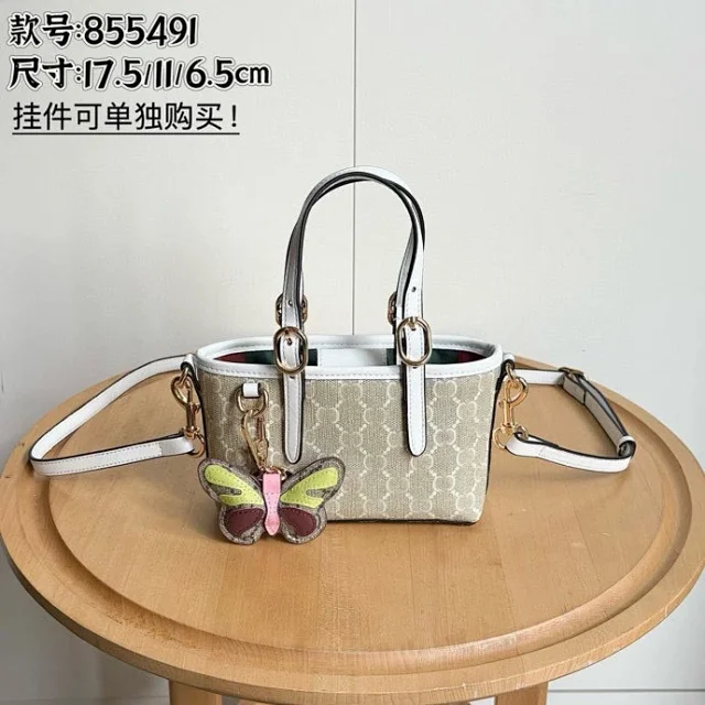 Gucci Handbags 85491 mini monogram handbag with detachable shoulder strap product detail image 5