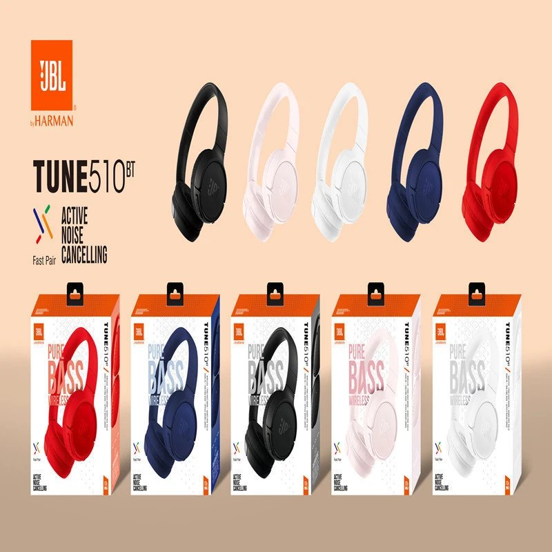 JBL Headphones TUNE 510BT wireless on-ear image 2