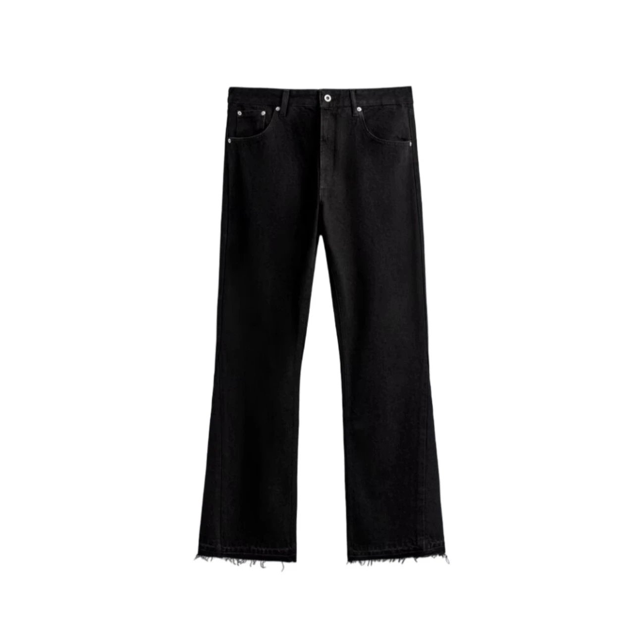 Unbranded Jeans Straight-leg with raw hems image 3