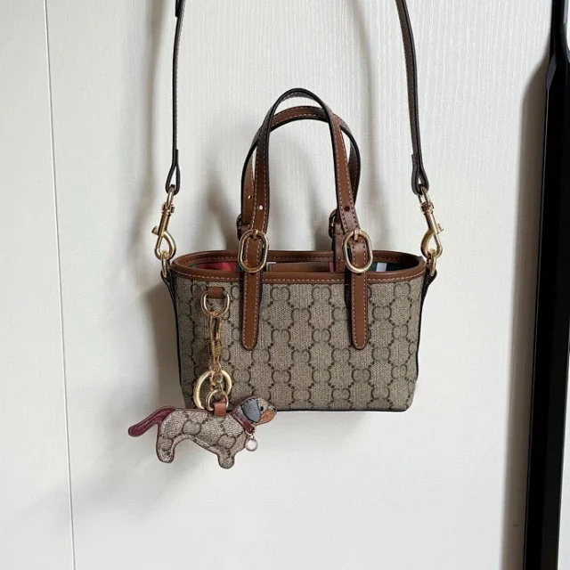 Gucci Handbags 85491 mini monogram handbag with detachable shoulder strap product detail image 4