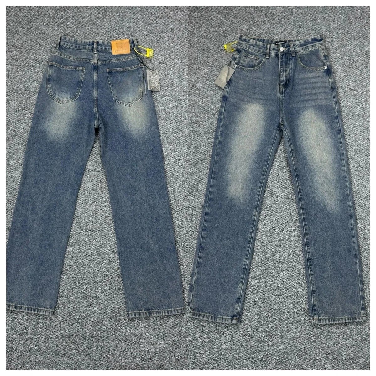 Unbranded Jeans Five-pocket denim in assorted washes and leg cuts image 2
